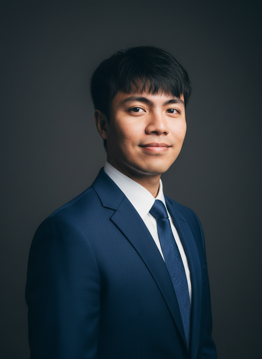 After - Professional business headshot