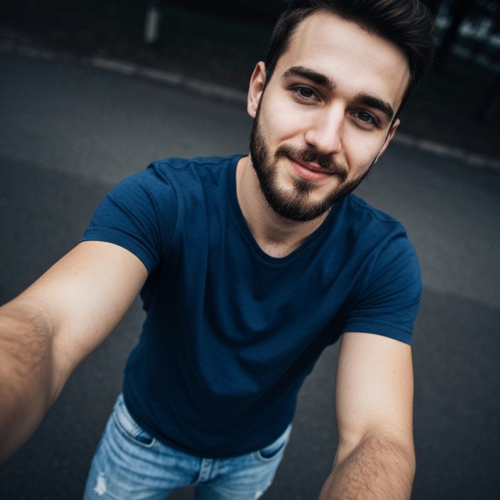 Before - Casual selfie